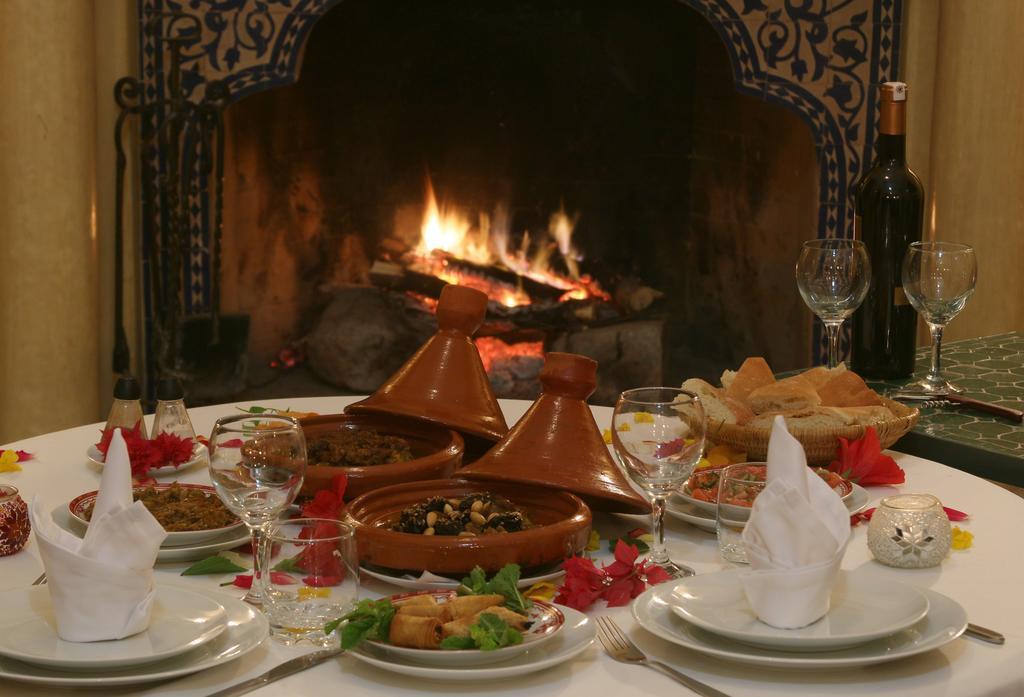 Terra Mia Marrakech Panzió Ouled Jelal Kültér fotó